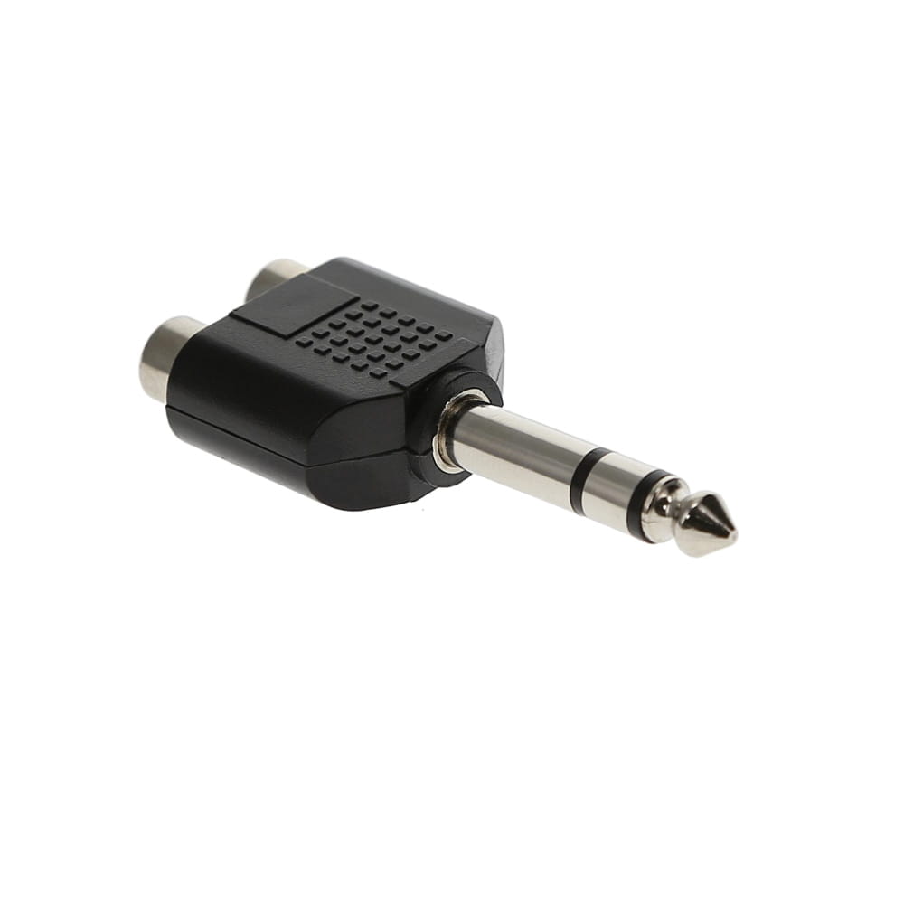 1/4 inch Stereo to Dual RCA Jack Adapter 1/4 inch Stereo to Dual RCA Jack Adapter